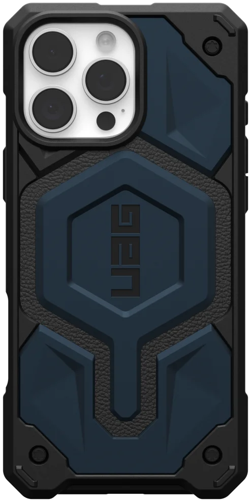 UAG Monarch Pro Apple iPhone 16 Pro Max Hoesje MagSafe Back Cover Blauw afbeelding 11