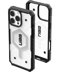 UAG Pathfinder Apple iPhone 16 Pro Max Hoesje MagSafe Back Cover Clear Ice