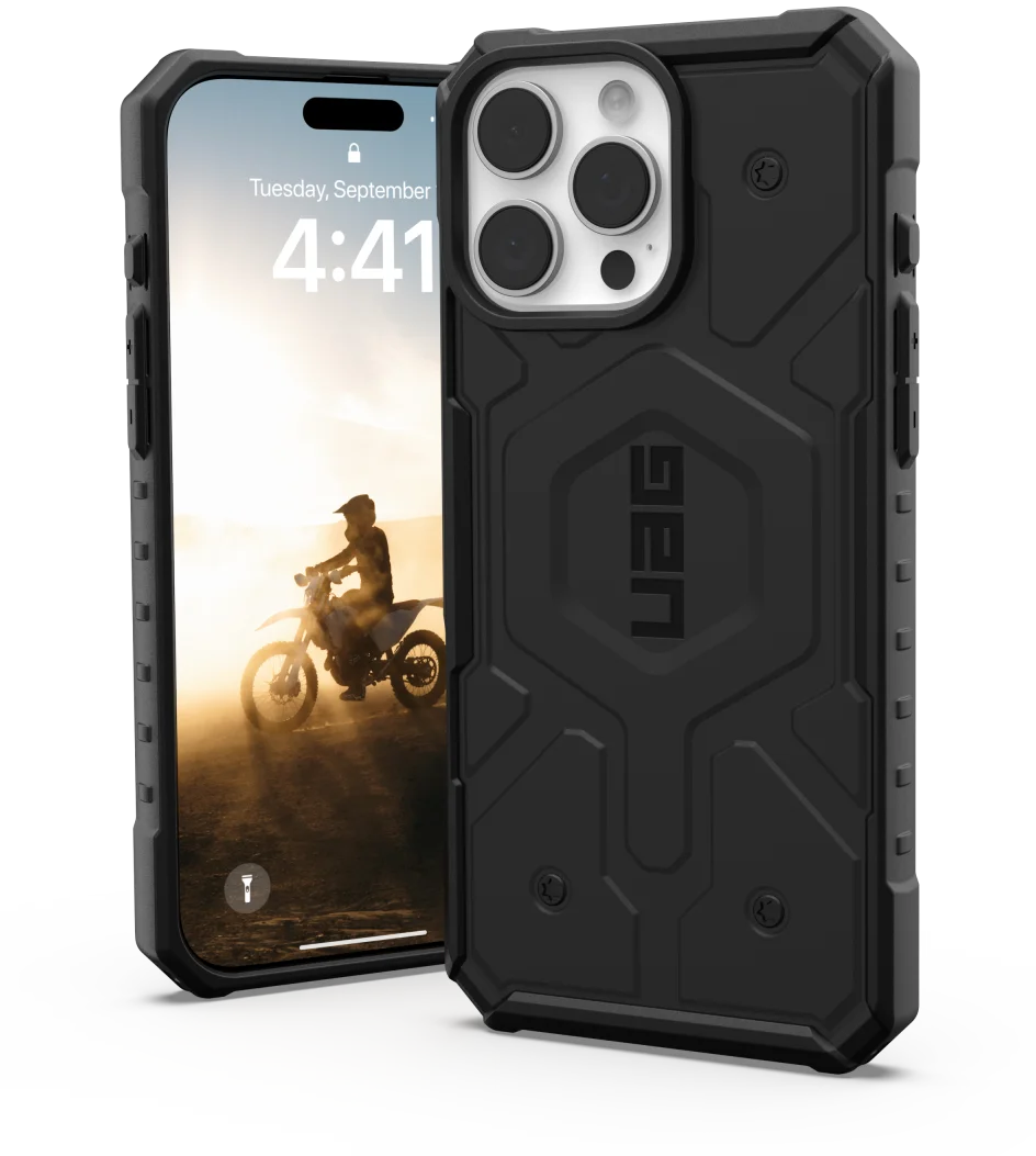 UAG Pathfinder Apple iPhone 16 Pro Max Hoesje MagSafe Back Cover Zwart afbeelding 1