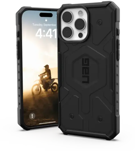 UAG Pathfinder Apple iPhone 16 Pro Max Hoesje MagSafe Back Cover Zwart afbeelding 1