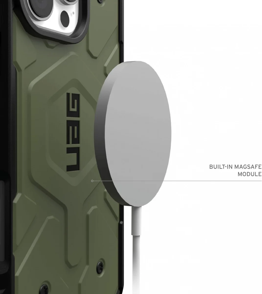UAG Pathfinder Apple iPhone 16 Pro Max Hoesje MagSafe Back Cover Groen afbeelding 5