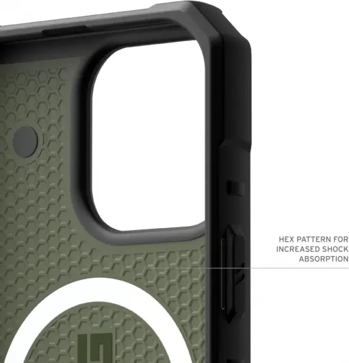 UAG Pathfinder Apple iPhone 16 Pro Max Hoesje MagSafe Back Cover Groen afbeelding 8