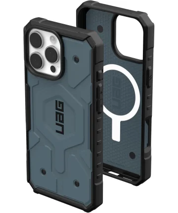 UAG Pathfinder Apple iPhone 16 Pro Max Hoesje MagSafe Back Cover Blauw Hoesjes