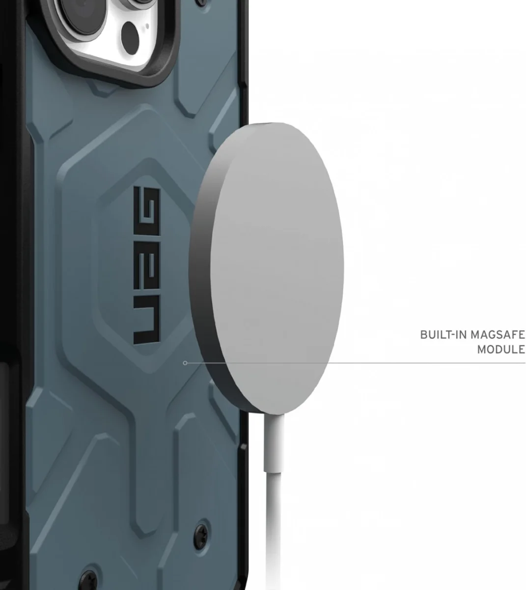 UAG Pathfinder Apple iPhone 16 Pro Max Hoesje MagSafe Back Cover Blauw afbeelding 4
