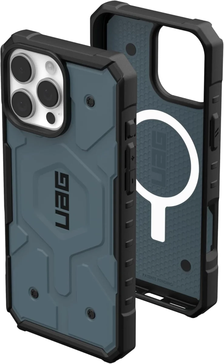 UAG Pathfinder Apple iPhone 16 Pro Max Hoesje MagSafe Back Cover Blauw afbeelding 1