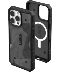 UAG Pathfinder SE iPhone 16 Pro Max Hoesje MagSafe Back Cover Geo Camo