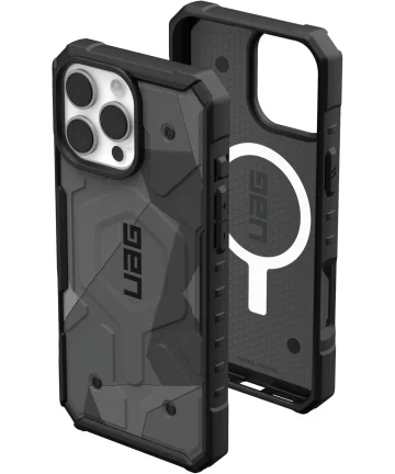 UAG Pathfinder SE iPhone 16 Pro Max Hoesje MagSafe Back Cover Geo Camo Hoesjes