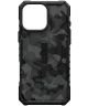 UAG Pathfinder SE iPhone 16 Pro Max Hoesje MagSafe Back Cover Midnight Camo