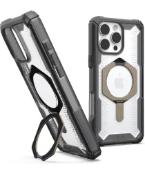 UAG Plasma XTE iPhone 16 Pro Max Hoesje MagSafe Stand Back Cover Ash Titanium