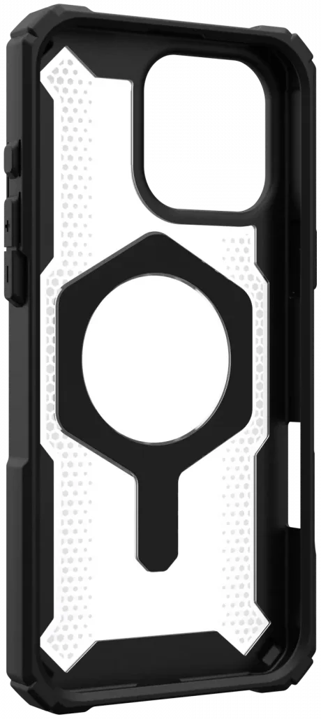 UAG Plasma XTE iPhone 16 Pro Max Hoesje MagSafe Stand Back Cover Clear Zwart afbeelding 12