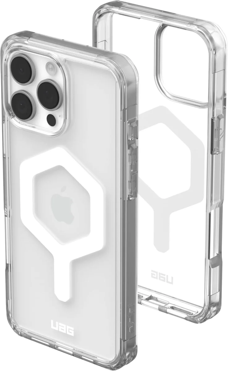 UAG Plyo Apple iPhone 16 Pro Max Hoesje MagSafe Back Cover Ice Wit afbeelding 1