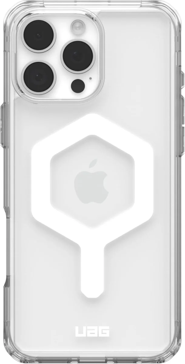 UAG Plyo Apple iPhone 16 Pro Max Hoesje MagSafe Back Cover Ice Wit afbeelding 2