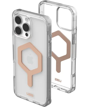 UAG Plyo Apple iPhone 16 Pro Max Hoesje MagSafe Back Cover Ice Goud Hoesjes