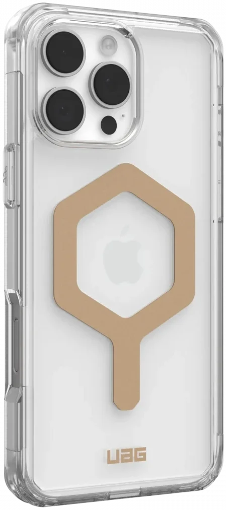 UAG Plyo Apple iPhone 16 Pro Max Hoesje MagSafe Back Cover Ice Goud afbeelding 12