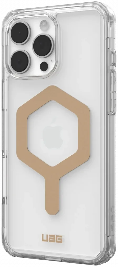 UAG Plyo Apple iPhone 16 Pro Max Hoesje MagSafe Back Cover Ice Goud afbeelding 10