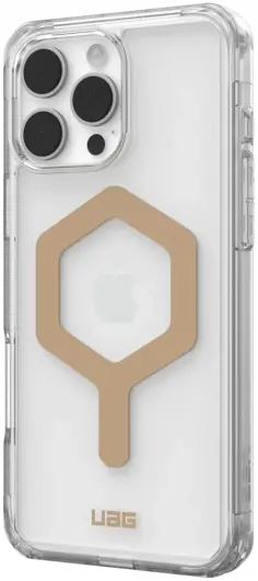 UAG Plyo Apple iPhone 16 Pro Max Hoesje MagSafe Back Cover Ice Goud afbeelding 10