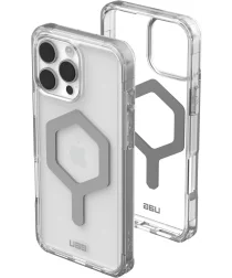 UAG Plyo Apple iPhone 16 Pro Max Hoesje MagSafe Back Cover Ice Zilver