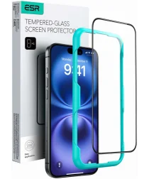 ESR iPhone 16 Plus Screen Protector Tempered Glass met Montageframe (1-Pack) afbeelding