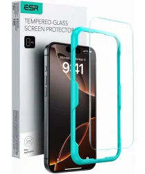 ESR iPhone 16 Pro Screen Protector Tempered Glass met Montageframe (1-Pack) afbeelding