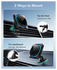ESR HaloLock Magnetische Dashboard / Ventilatie Autohouder met Opladen Qi2 15W afbeelding 7