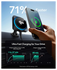 ESR HaloLock Magnetische Dashboard / Ventilatie Autohouder met Opladen Qi2 15W afbeelding 2