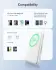 ESR Qi2 MagSlim 15W Powerbank met Magsafe 5.000mAh Wit afbeelding 4