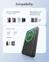 ESR Qi2 MagSlim 15W Powerbank met Magsafe 5.000mAh Zwart afbeelding 4