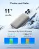 ESR Qi2 MagSlim 15W Power Bank met Magsafe 10.000mAh Titanium afbeelding 5