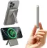 ESR Qi2 MagSlim Kickstand 15W Powerbank met MagSafe 5000mAh Titanium afbeelding 1