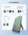 ESR Qi2 MagSlim Kickstand 15W Powerbank met MagSafe 5000mAh Titanium afbeelding 2