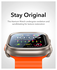 ESR - Apple Watch Ultra 3/2/1 Hoesje - met 2-Pack Screen Protector - Titanium afbeelding 11