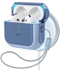 ESR Halolock Orbit Hybrid AirPods 4 (2024) Hoes Magsafe Blauw