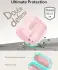 ESR HaloLock Pulse Magnetic Lock AirPods 4 (2024) Hoesje MagSafe Roze afbeelding 3