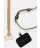 Guess 4G Metal Charm Universeel Crossbody Telefoonkoord Bruin/Goud