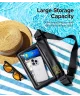 Ringke Waterproof Sling Bag Pouch - IPX8 Waterdichte Telefoonhoes Zwart