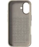 Nudient Bold Case Apple iPhone 16 Hoesje Siliconen met MagSafe Beige