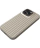 Nudient Bold Case Apple iPhone 16 Pro Max Hoesje Siliconen met MagSafe Beige