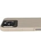 Nudient Bold Case Apple iPhone 16 Pro Max Hoesje Siliconen met MagSafe Beige