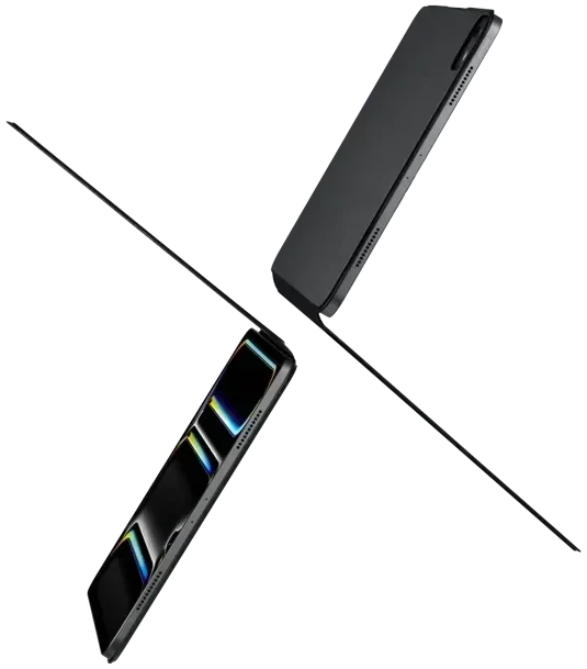 PITAKA MagEZ Folio 2 iPad Air 13 (24/25)/Pro 12.9 (22/21/20/18) Hoes Stand Zwart afbeelding 12