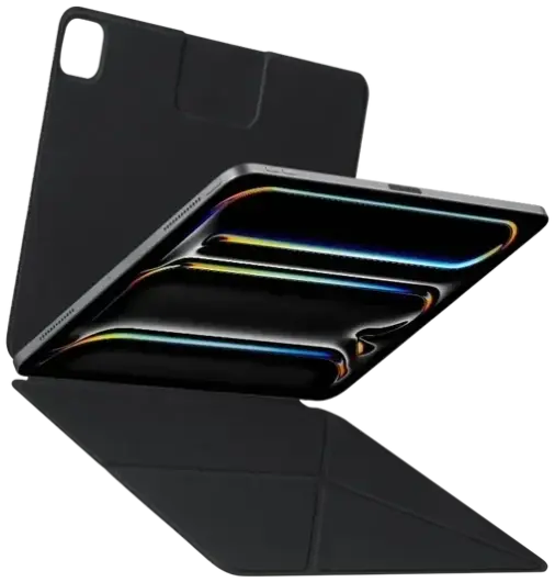 PITAKA MagEZ Folio 2 iPad Air 13 (24/25)/Pro 12.9 (22/21/20/18) Hoes Stand Zwart afbeelding 11