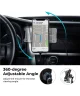 Pitaka MagEZ Pro MagSafe Ventilatierooster Telefoonhouder Auto met Opladen 15W