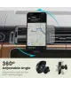 PITAKA MagEZ Car Mount Pro 2 (15W) MagSafe Telefoonhouder Auto Zwart