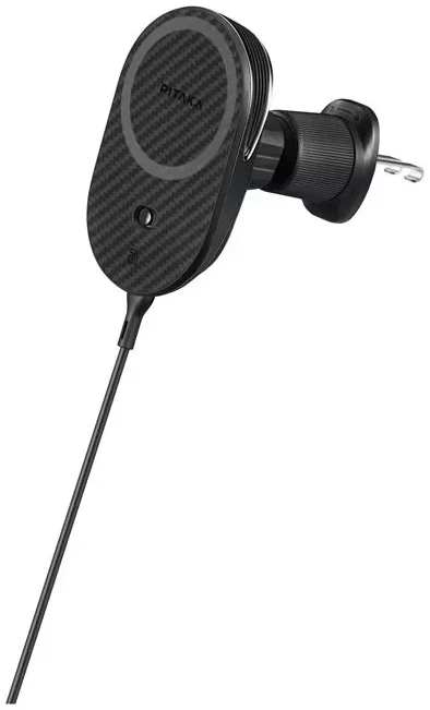 PITAKA MagEZ Car Mount Pro 2 (15W) MagSafe Telefoonhouder Auto Zwart afbeelding 11