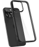 Spigen Crystal Hybrid iPhone 15 Pro Max Hoesje Back Cover Matte Zwart