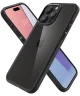 Spigen Crystal Hybrid iPhone 15 Pro Max Hoesje Back Cover Matte Zwart