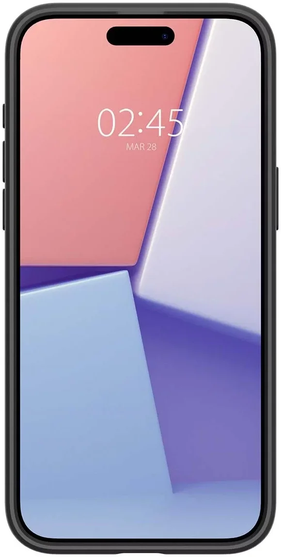 Spigen Crystal Hybrid Apple iPhone 15 Pro Hoesje Matte Zwart afbeelding 4