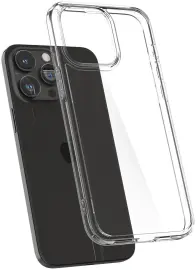 Spigen Crystal Hybrid Apple iPhone 15 Pro Hoesje Transparant