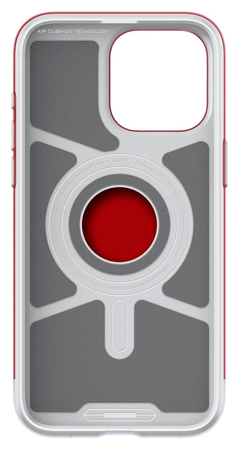 Spigen Classic C1 MagFit Apple iPhone 15 Pro Hoesje MagSafe Rood afbeelding 11