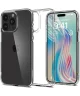 Spigen Crystal Hybrid iPhone 15 Pro Max Hoesje Back Cover Transparant