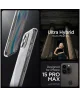 Spigen Crystal Hybrid iPhone 15 Pro Max Hoesje Back Cover Transparant